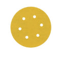 5Inch  Hook and Loop Golden Sandpaper Automotive Sanding Disc for Polishing and Grinding