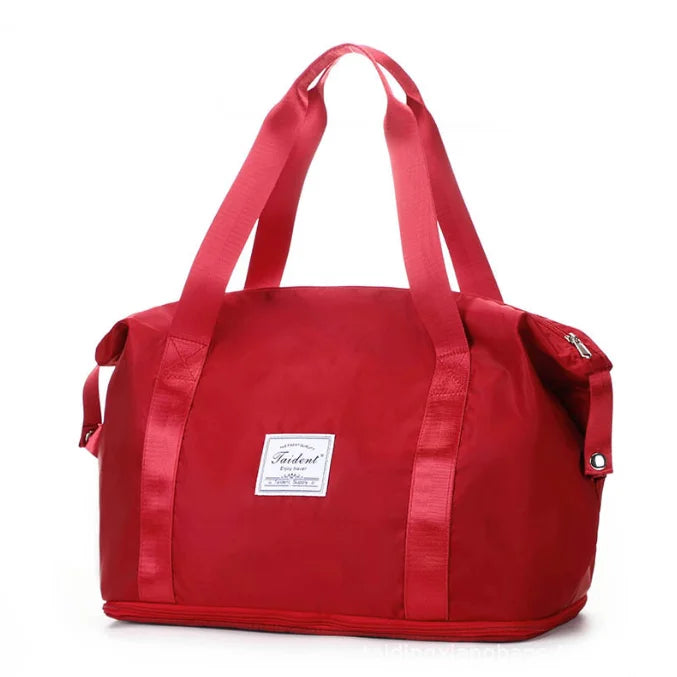 Newest Custom Fashion Lightweight Carry Nylon Waterproof Duffle Luggage Travel Bag with Zipper