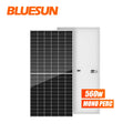 Bluesun High Efficiency 24V Solar Panel 550W 560W 182mm 560watt Foldable Solar Panel 550w Paneles Solares 500w