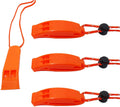 Emergency Whistle with Lanyard Loud Alarm for Safety Camping Hiking Hunting Fishing Swimming
