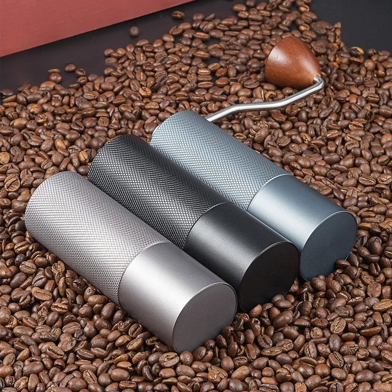Adjustable Setting 420 Stainless Steel Hand Crank Coffee Grinder Mini Portable Wooden Hand Bean Grinder Manual Coffee Grinder MegaBDM