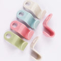 4 Color Cascading Space-saving Mini Closet Organizer with Non-slip Plastic Clothes Hanger Connector Hooks Durable Design