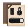 CIGARLOONG New Arrival Zinc Alloy Cigar Torch Lighter Cutter and Case Cigar Set with Luxury Gift Packaging