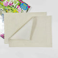 Wholesale new Christmas decorative pad blank heat sublimation printing cotton and linen napkin place mat