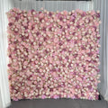 KL-WA92 Wholesale Customized Artificial Roll up Flower Wall 8ft X 8ft 5d 3d Flower Wall Panel Backdrop for Wedding Party Decor