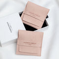 Custom Logo Suede Jewelry Earring Pouch Mini Colored Microfiber Jewelry Pouches Printing Velvet Jewelry Packing Gift Bag