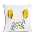 Wholesale Sublimation Easter Linen Blanks Cushion Cover Custom Rabbit Ears Pocket Pillows Cases