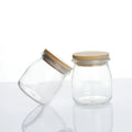 150ml/200ml Oui Yogurt Jars Wooden Updated Oui Jar Lids with Silicone Sealing Rings Perfect for Oui Yogurt Jars Reusable Bamboo