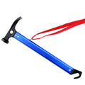 JW-082 Hot Sale Outdoor Camping Tool Aluminum Handle Hammer Tent Nail Hammer Camping Accessories