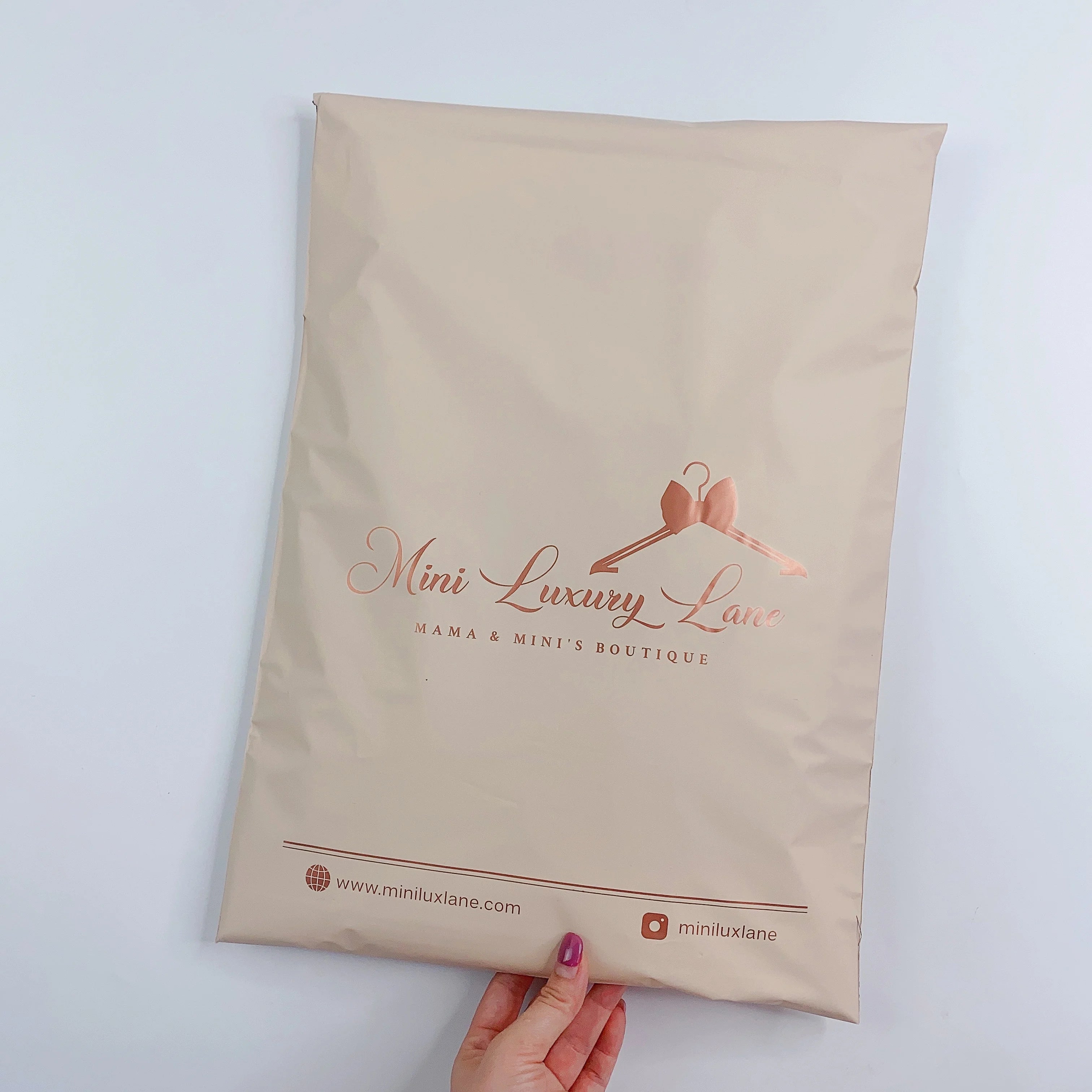 Hot Selling Peach Ploy Mailer Bag Custom Brand logo Express Mailing Bag Online Shop Packaging Shipping Bags for Clothing