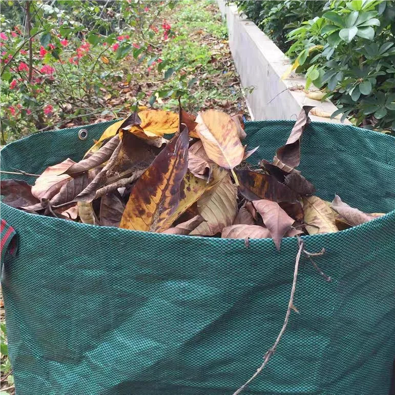 132 Gallons Garden Waste Sacks Bags  86x86cm Large Capacity with Handles Storage Bags