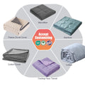 Weighted Blanket Thick Heavy Blanket Glass Beads Custom Autism Heavy Cotton Adults Sensory Weighted Blanket