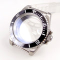 SUB Watch Case AR Sapphire Glass for NH34 NH35 NH36 ETA2824 PT5000 Movement Glass Back Repair Tool Kit for Watch Mod Ceramic