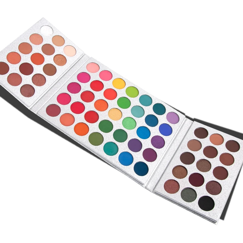 65 Color Eyeshadow Palette Glitter Makeup Matte Shimmer Eye Shadow High Pigmented Palette Maquillage Paleta De Sombra