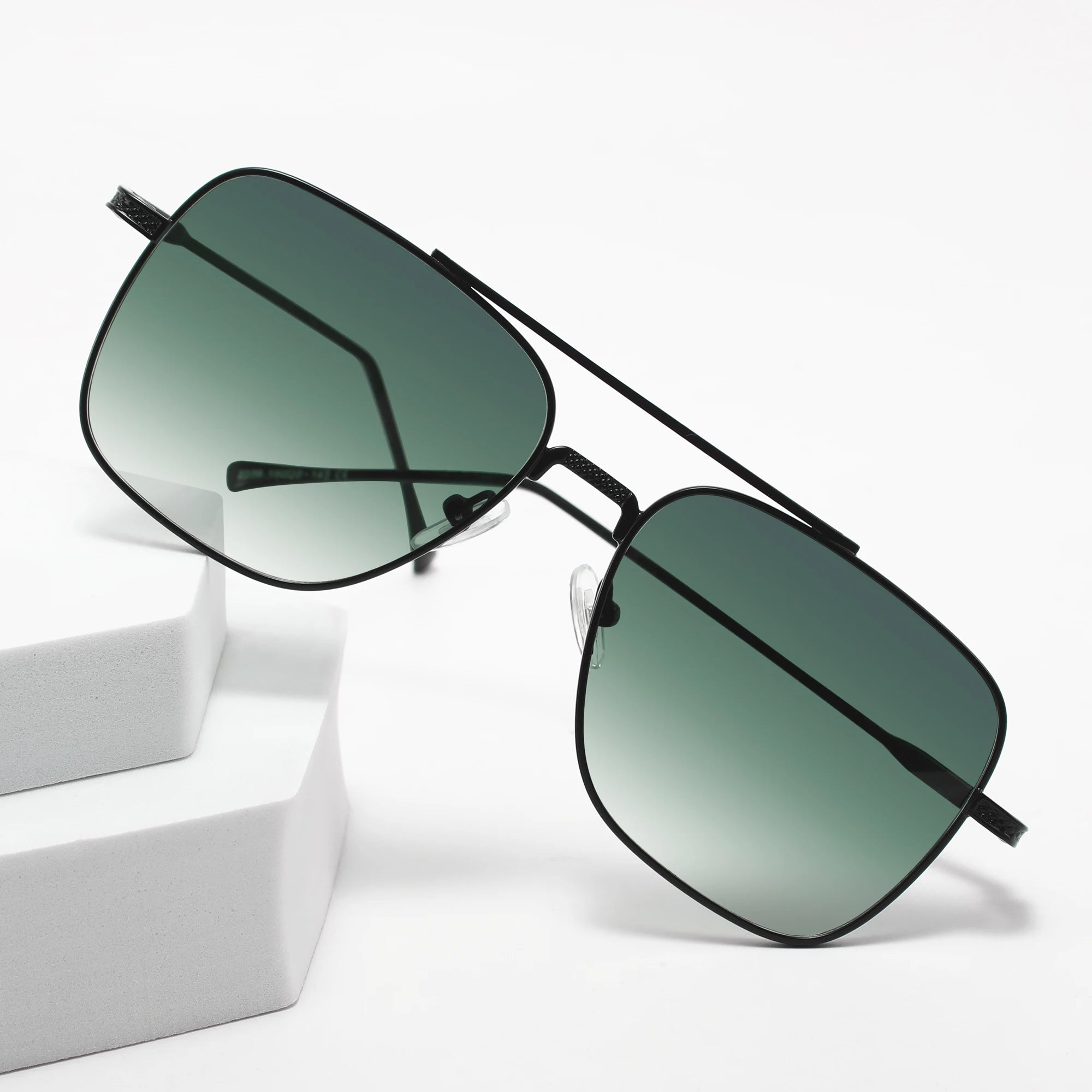 CONCHEN Cheap square Frame Ocean Lens Shades Fashion Sun Glasses Metal Sunglasses Eyewear Oculos