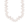Premium French High-Gloss Faux Pearl Necklace 18K Gold Plated Hypoallergenic for Women Bridal Wedding Party Decoration