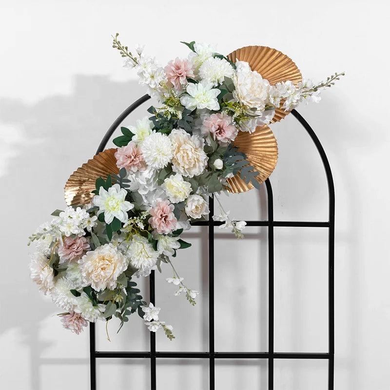 JCF147 Artificial Flower Wedding Background Wall Simulation Flower Arch Decoration Simulation Flower Row