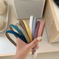 Summer Thin Face Wash Hairband Female Temperament Simple Super Fairy Headdress Headhoop Candy Headband Bandas Para El Cabello