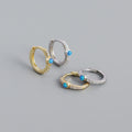 Vintage Luxury Trendy 18K Gold Plated CZ Zircon Geometric Hoop Earrings for Women Gift Party Wedding Jewelry