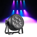 Wholesale 7X30W Aluminum Dj Uplights RGBW Nightclub Mini Par LED DMX Par Can Stage Light Disco Wash Slim Par Light