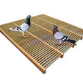 GSF G1237-1 Eco-friendly Natural Bamboo Wood Bamboo Net Floor Mat Dedicated to Spread Under the Mat