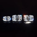 Premium Hand Crafted Loose Custom Moissanite Diamond D White Long Cushion Jewelry Ring Moissanite