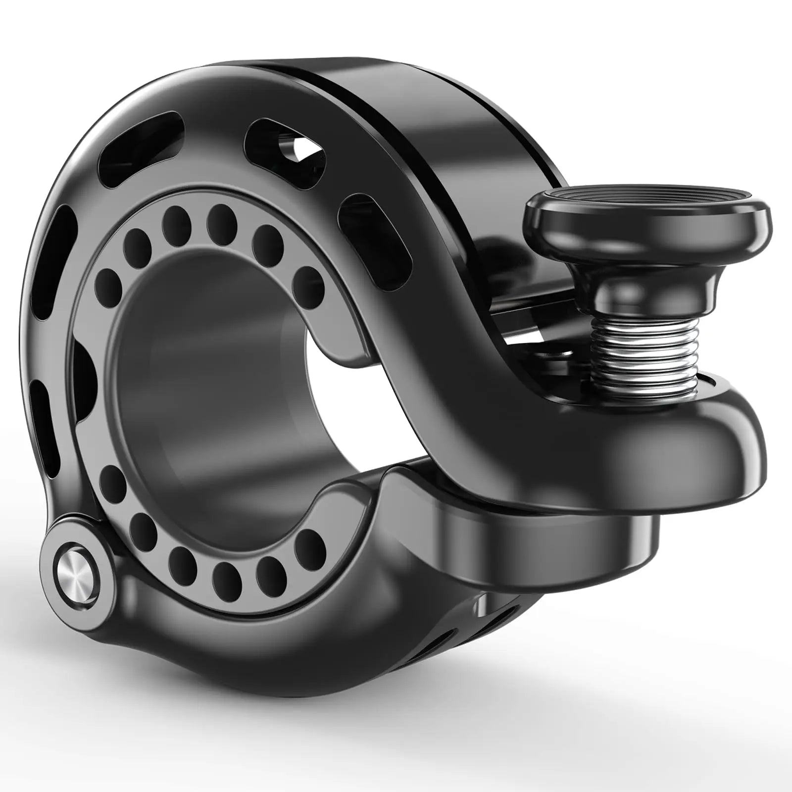Aluminum Bicycle Bell Durable Eco-Friendly Design Crisp Loud Sound for Adults/Kids MTB/ Road E-Bikes 22.2-31.8mm Handlebar Fit