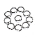 Stainless Steel Jump Ring Split Rings Set 11-23mm DIY Jewelry Making Components