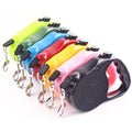Wholesale Small Large Plastic Nylon Multi-colors Dog Automatic Retractable Leash
