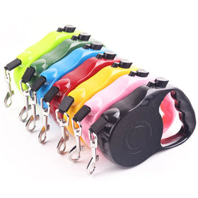 Wholesale Small Large Plastic Nylon Multi-colors Dog Automatic Retractable Leash