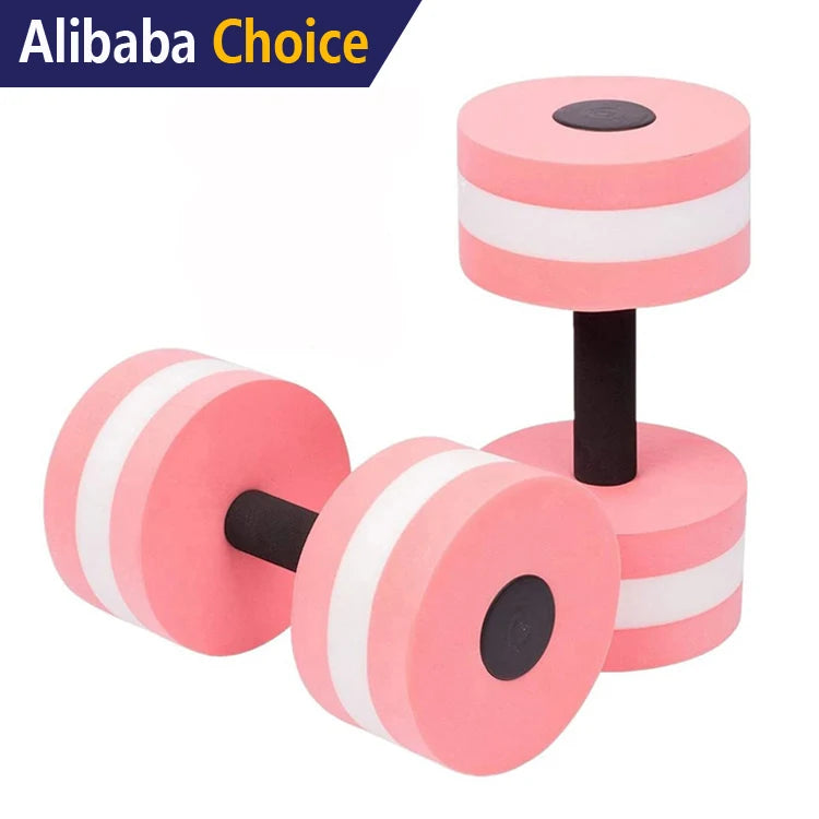 2026 China Manufacturer EVA Foam Water Swimming Aquatic Dumbbells Soft Aerobics Floating Dumbbell for Sale Swimmer Pool Training
