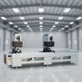 CNC Double Head Seamless Upvc Welding Machine for PVC Window Door Making Machine