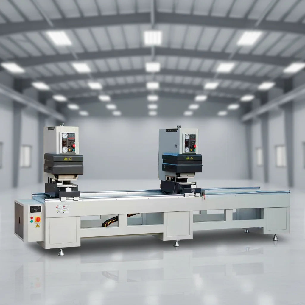CNC Double Head Seamless Upvc Welding Machine for PVC Window Door Making Machine