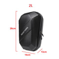 New Image EU Warehouse Waterproof 3L&2L EVA Hard Shell Storage Bag Handlebar Front Hanging Bag for E-Scooter/Bicycle Parts