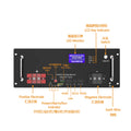 Deep Cycle Solar Batteries Customized 15KWh for Home Energy Storage Battery 51.2V 300Ah LiFePO4 6000 Cycles 5 Year