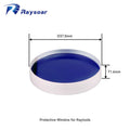 For Raytools Fiber Laser Optic Lens Protective Window Glass Lens D37*T1.6 38mm*1.5mm 38*2mm for Fiber Laser Cutting Machine
