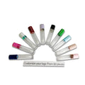 CY317 6ml Luxury Round Empty Clear Light Baby Pink Lip Gloss Tube Private Label Liquid Lipstick Tubes Wholesale Makeup Packaging