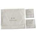 Wholesale Customized Logo Print Drawstring Dust Bag Covers Canvas Cotton Jewelry Pouch and Shoe Gift Envelope Bag