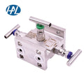 HAL-LOK N8M High Pressure T-type Stainless Steel Instrument Manifold with Needle Valve 3-way Gas Manual Control