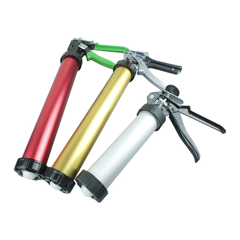 Industrial Grade Manual Gluing Gun for Glass Glue Factory Production with Flexible Packaging Adhesive Nozzle