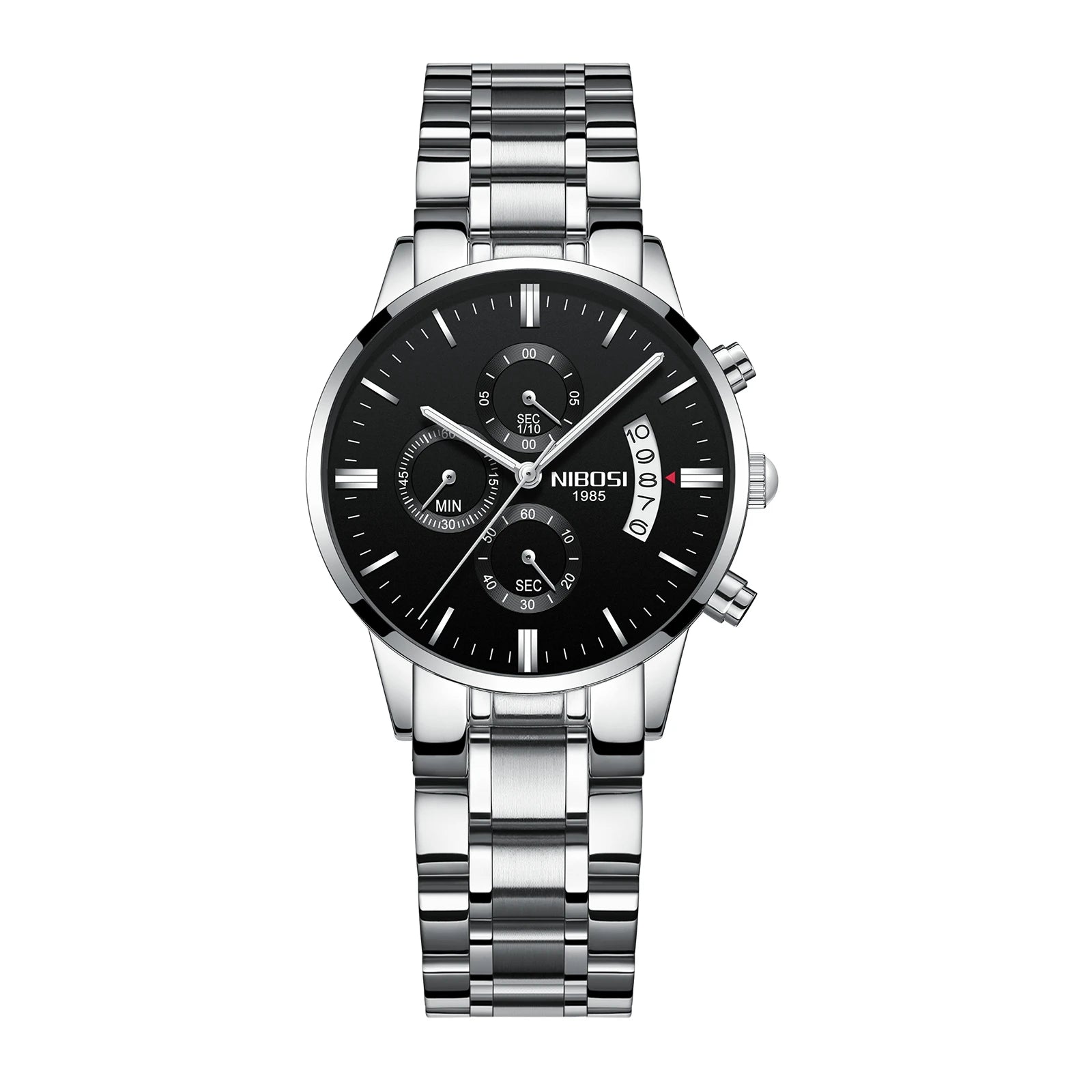 NIBOSI Simple Ladies Quartz Leisure Business Sports Watch Luminous Calendar Waterproof Watch Relogio Feminino