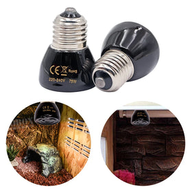 220-240V E27 Reptile Heating Lamps Mini Infrared Ceramic Heat Emitter Lizard Tortoise Pet Brooder for Sale