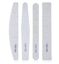 Sandpaper Nail Files Double Sided Emery Board 100/180 Grit Sanding Nail Buffering File for Acrylic and Natural Nails