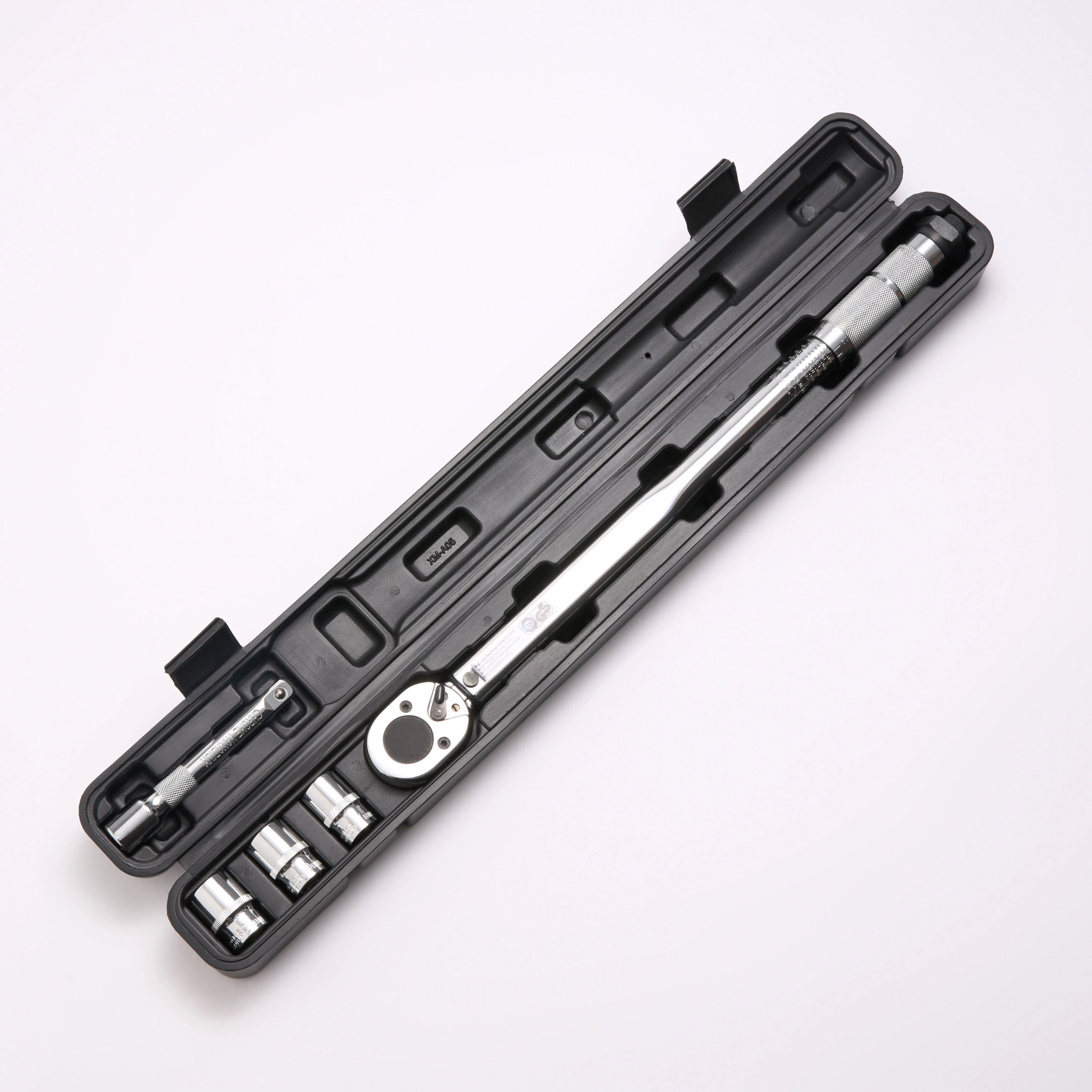 1/2 Inch Drive Click Torque Wrench Set 20-500N.M Two-way Precise Wrench Repair Spanner Set