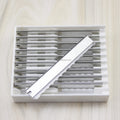 Professional Hair Salon Barber Stainless Steel Thinning Razor Blades for Male Face Shaving and Styling