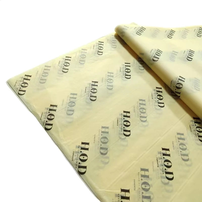 Custom logo Stylish Printed Brand Tissue Paper for Your Packaging and Promotions