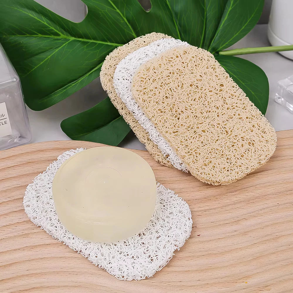 Simple Style PVC Plastic Bath Soap Dish Saver Pads Soap Saver for Kitchen and Bathroom