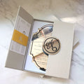 Wilderly Bride Mirror Acrylic Wedding Invitation with Embossing Hardboard Wedding Card Box MegaBDM