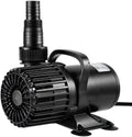 High Flow 1600GPH Submersible Water Pump with Adjustable Outlet Direction Energy Saving Pond Pump for Aquarium Garden Fountain