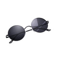 2025 Vintage Unisex Sunglasses for Men Women Retro Metal Frame Brown Pink Orange UV400 TAC for Outdoor Shade Sun Protection